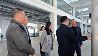 Pan Peng, member of the Standing Committee and Deputy District Governor of Lucheng District, and his delegation visited Rigao Co., Ltd. for investigation
